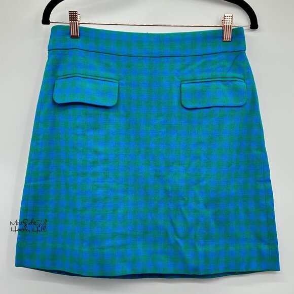 J. Crew NWT Front Flap Pocket Skirt Size 4 - Picture 1 of 6